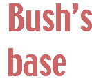 [Breaker quote for 
As November Approaches: Bush's base]
